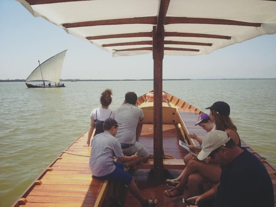 PASEO BARCA ELÉCTRICA ALBUFERA